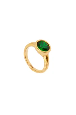 New Anillo Cristal Redondo Anillos De Meñique