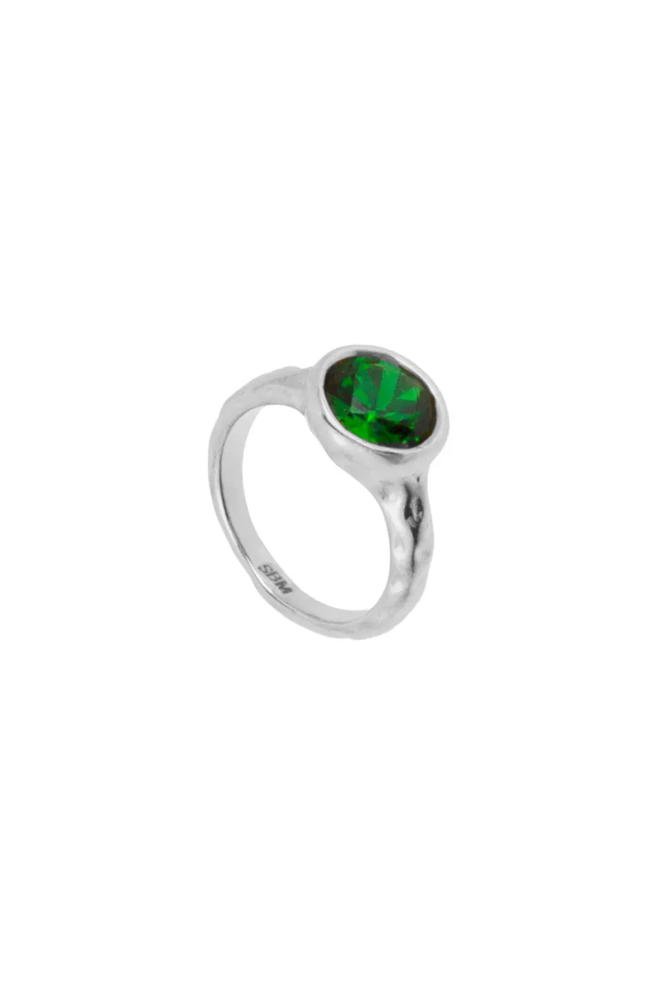 New Anillo Cristal Redondo Anillos De Meñique