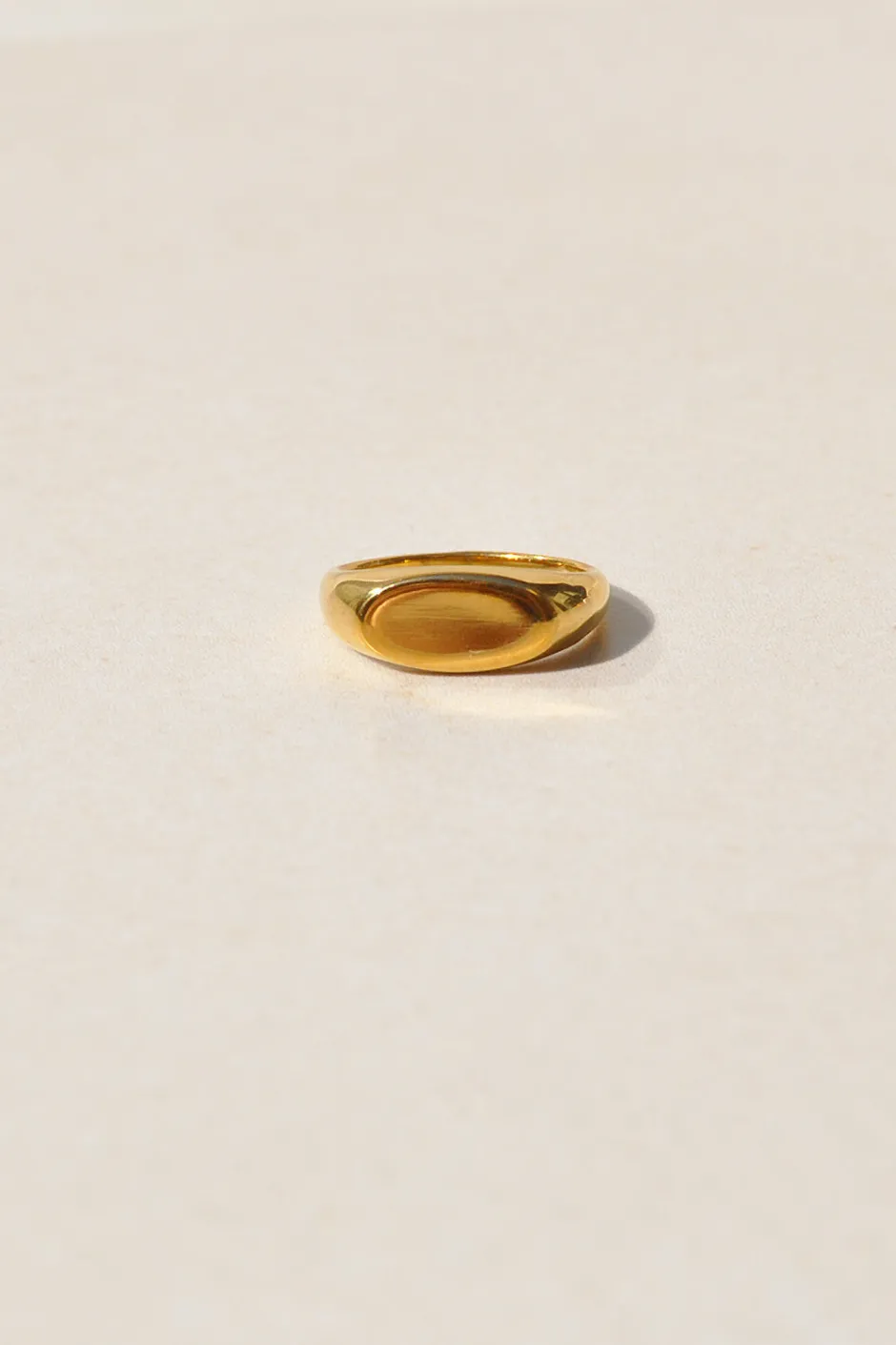 Discount Anillo Ovalado Personalizable (meñique) Anillos Personalizables | Anillos De Meñique