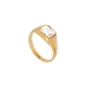 Best Anillo Rectángulo Color Anillos De Meñique