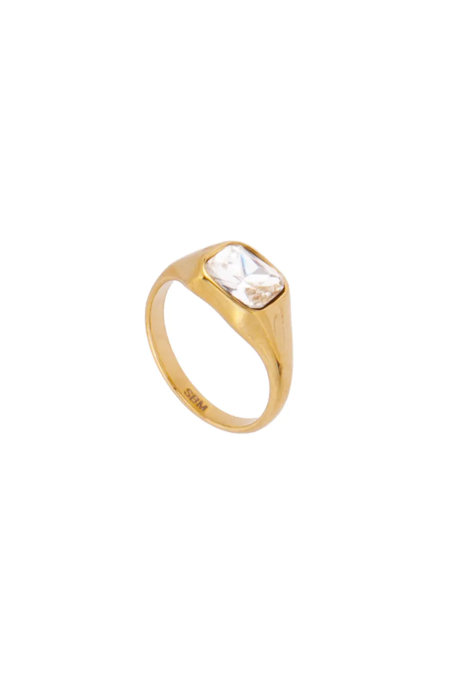 Best Anillo Rectángulo Color Anillos De Meñique
