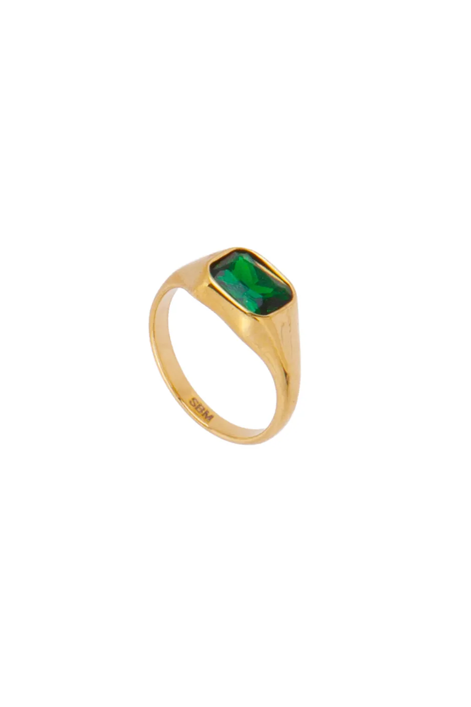 Best Anillo Rectángulo Color Anillos De Meñique