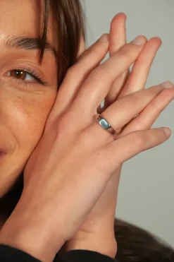 Best Anillo Rectángulo Personalizable (meñique) Anillos Personalizables | Anillos De Meñique