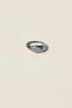 New Anillo Rombo Personalizable (meñique) Anillos Personalizables | Anillos De Meñique