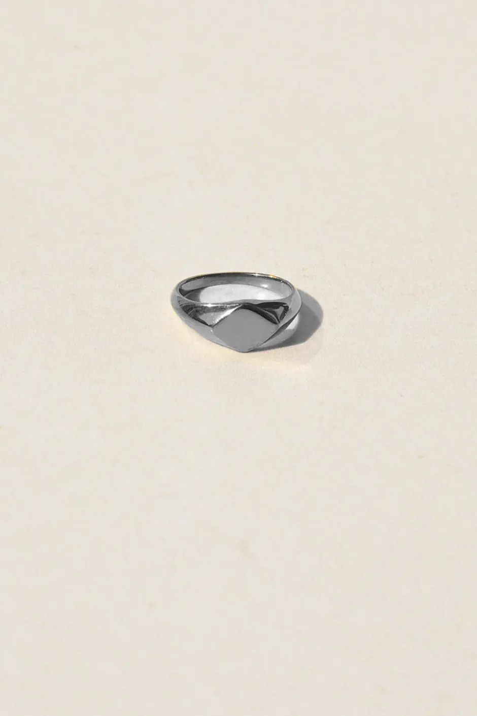 New Anillo Rombo Personalizable (meñique) Anillos Personalizables | Anillos De Meñique