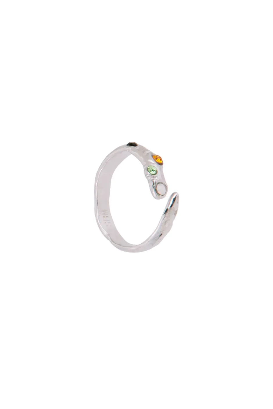 Best Anillo Textura Circonitas Anillos Ajustables