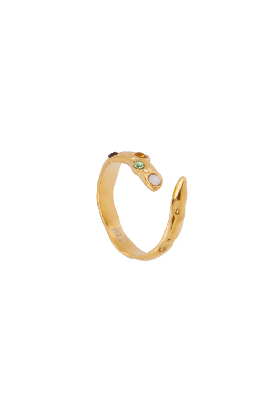 Best Anillo Textura Circonitas Anillos Ajustables
