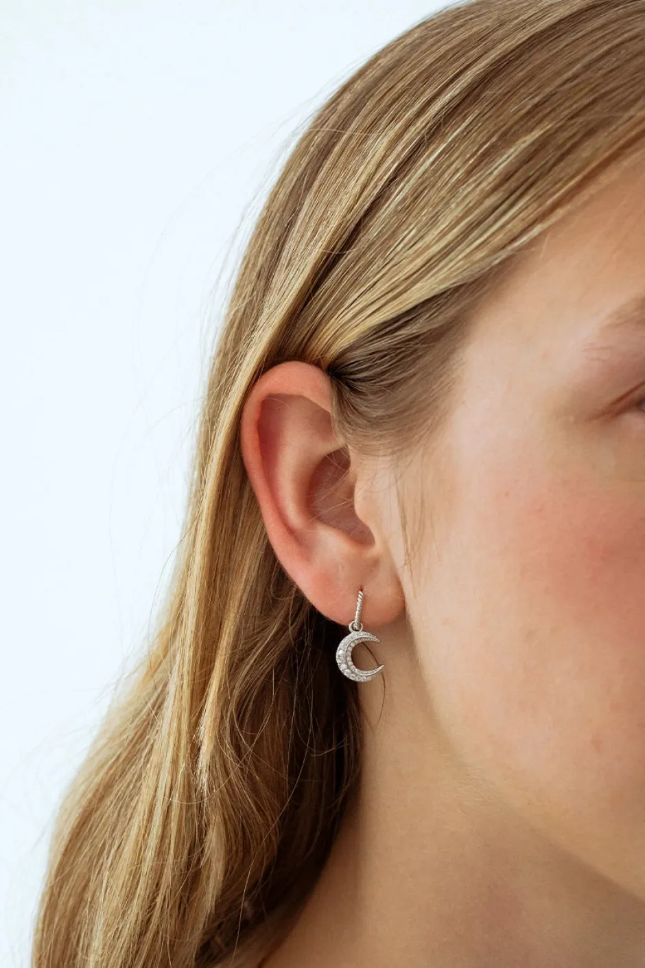Clearance Arito Luna Circons (Unidad) Mini Pendientes Y Aritos