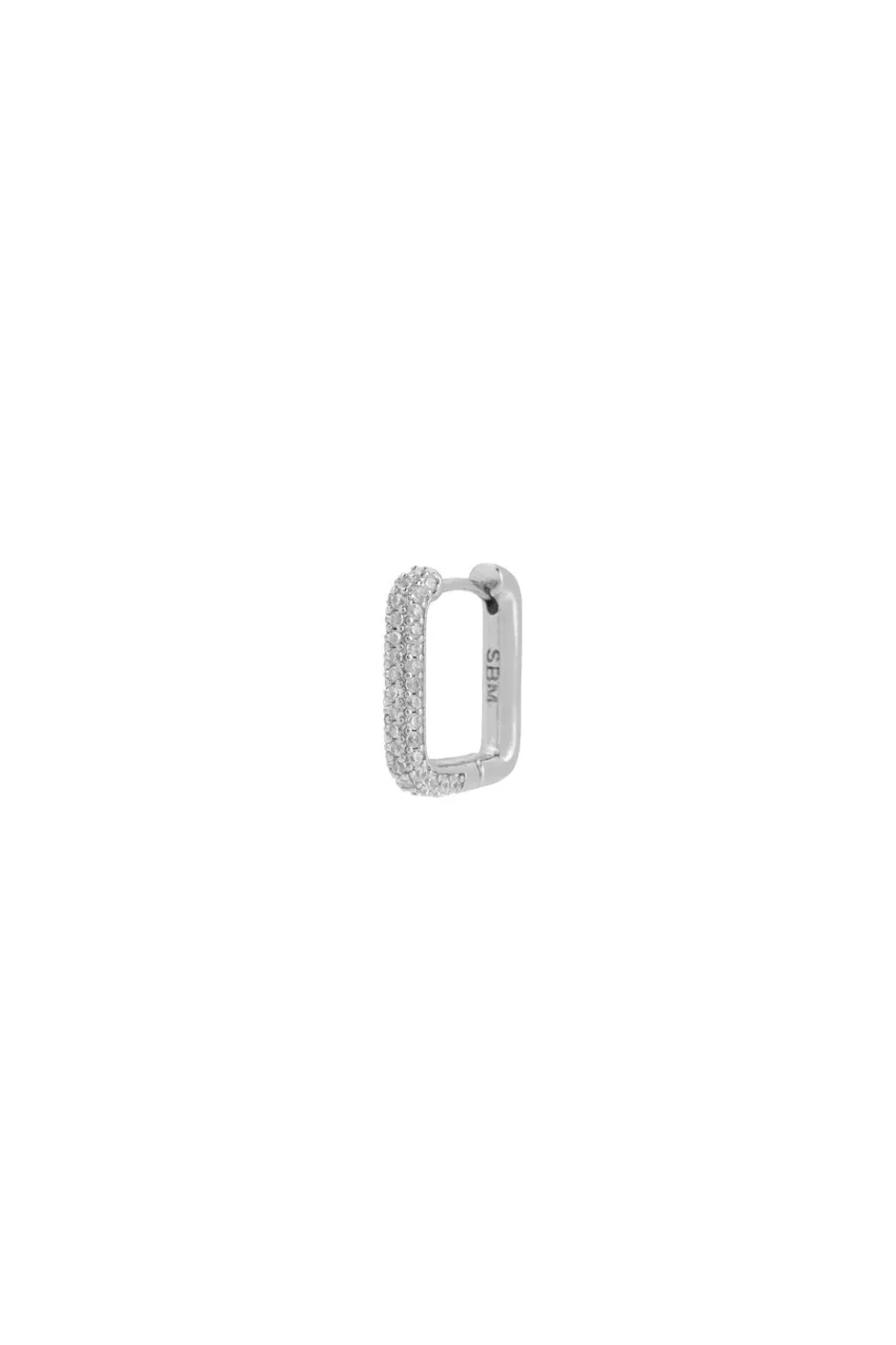 Online Arito Rectángulo Micro Circons (Unidad) Mini Pendientes Y Aritos