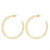 Sale Aro Irregular 3.5 cm Pendientes Y Aros Grandes