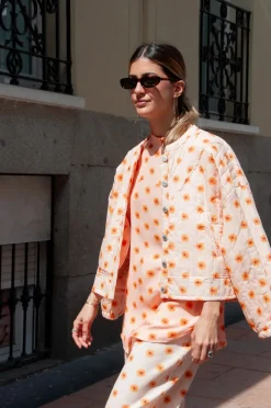 Outlet Blusa Flores Blusas