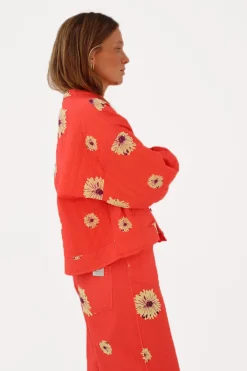 Sale Bomber Flores Maxi Bombers