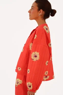 Sale Bomber Flores Maxi Bombers