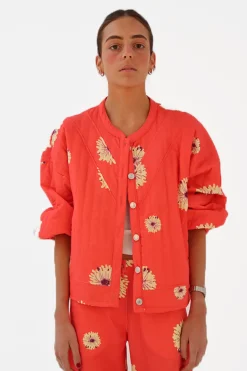 Sale Bomber Flores Maxi Bombers