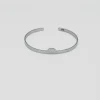 New Brazalete Semi Círculo Pulseras Personalizables