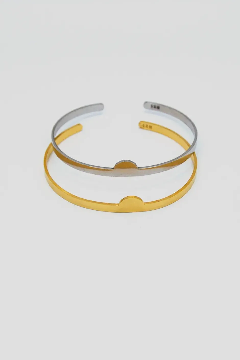 New Brazalete Semi Círculo Pulseras Personalizables