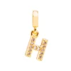 Fashion Charm H Circon Charms | Collares Con Colgante
