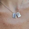Clearance Collar Chapita Doble Collares Personalizables | Collares Con Colgante