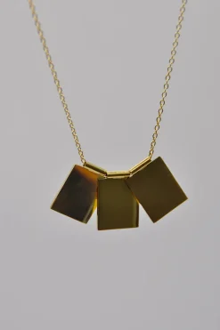 Fashion Collar Chapita Triple Collares Personalizables | Collares Con Colgante