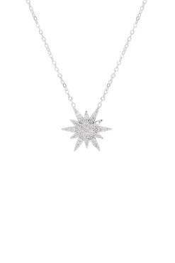 Sale Collar Estrella Blanca Collares Con Colgante