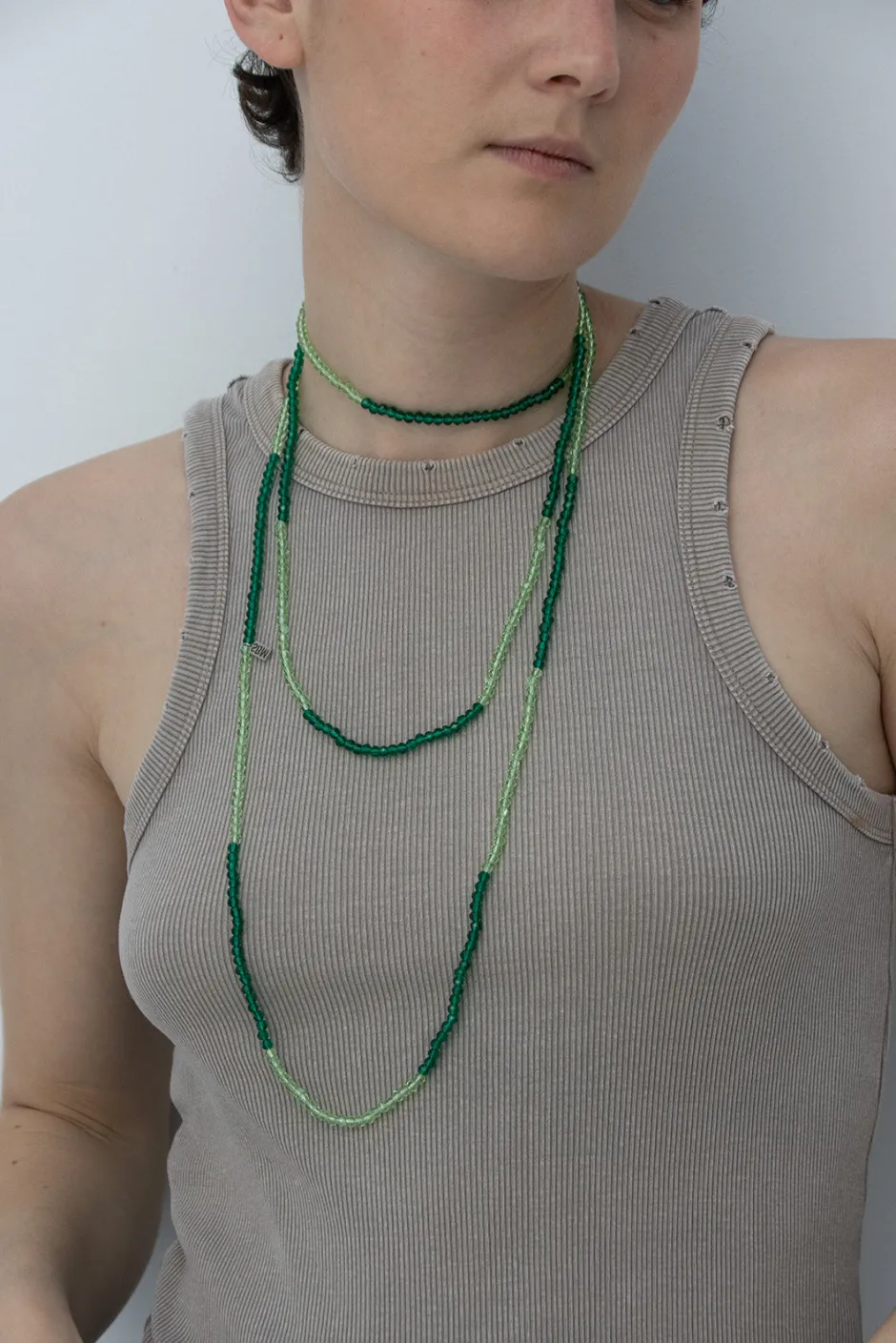 Best Collar Gatsby Verde Collares Grandes