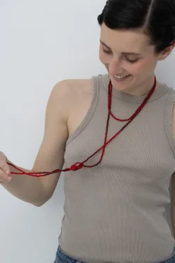New Collar Gatsby Vino Collares Grandes