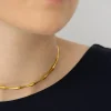 Hot Collar Rígido Bambú Collares Rígidos