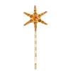 Hot Horquilla Estrella Marrón Horquillas