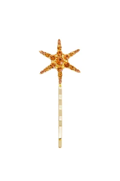 Hot Horquilla Estrella Marrón Horquillas