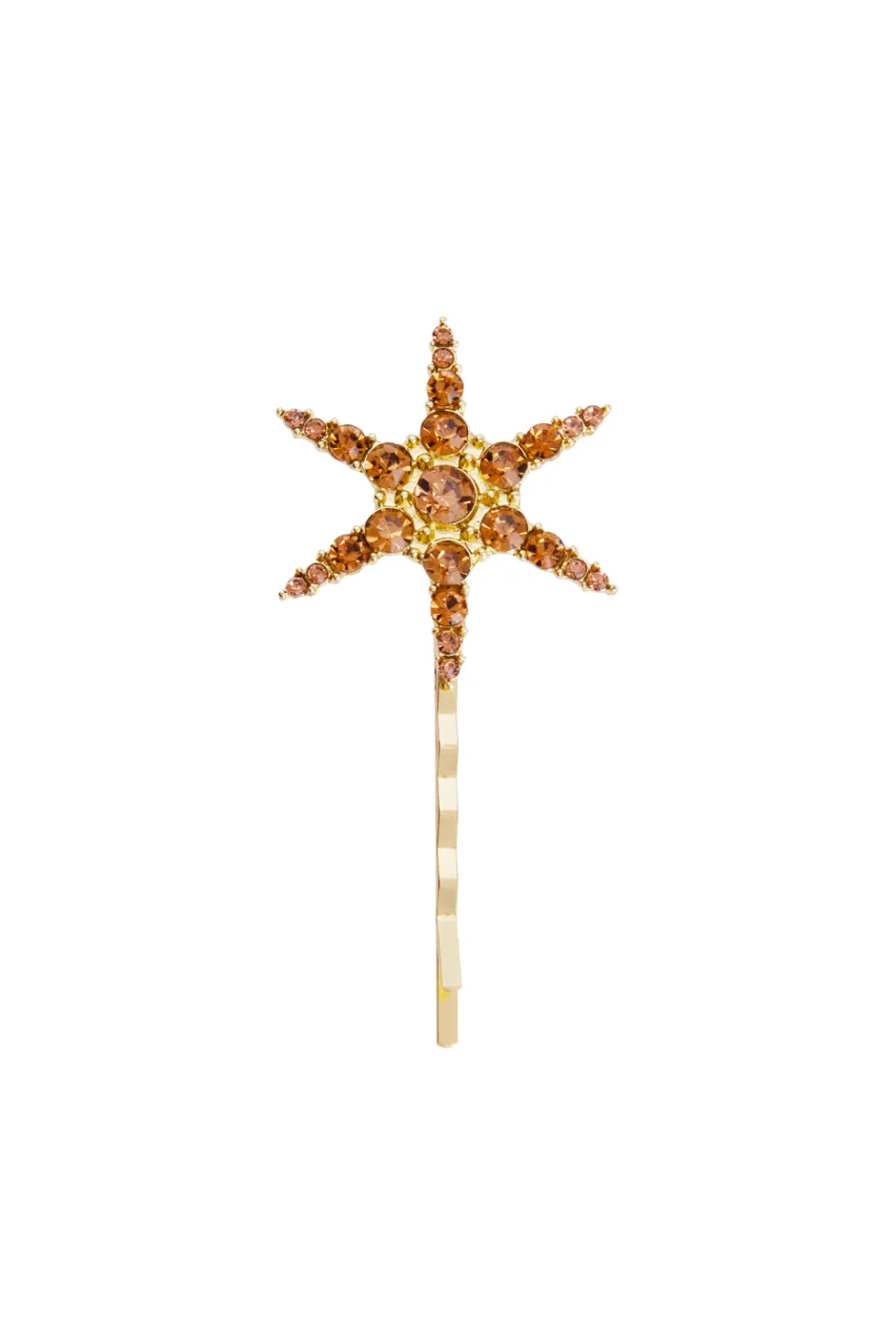 Hot Horquilla Estrella Marrón Horquillas