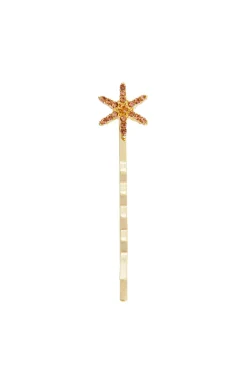 Hot Horquilla Estrella Marrón Horquillas