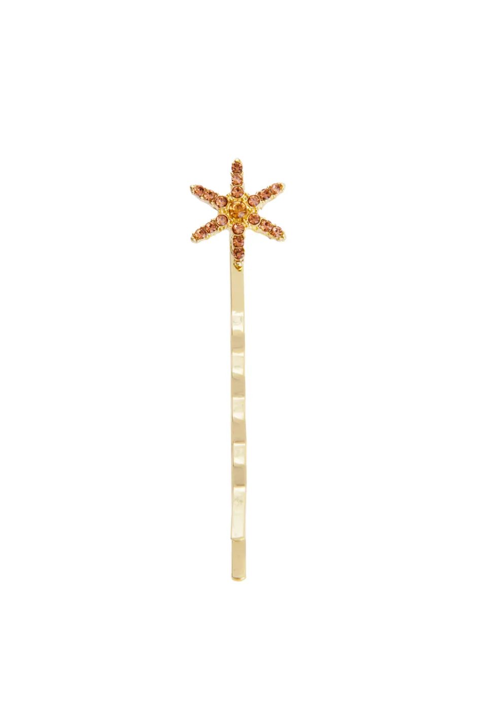 Hot Horquilla Estrella Marrón Horquillas
