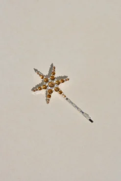 Hot Horquilla Estrella Marrón Horquillas
