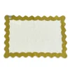 Outlet Mantel Individual Ondas Pistacho Individuales
