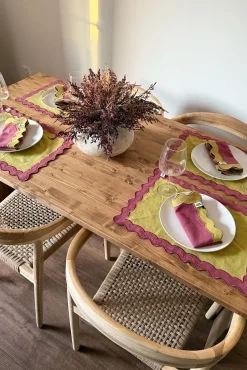 Discount Mantel Individual Ondas Vino Individuales