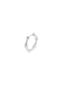 Outlet Mini Arito Bambú 12 mm Mini Pendientes Y Aritos