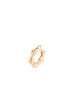 Clearance Mini Arito Bambú 7 mm Mini Pendientes Y Aritos