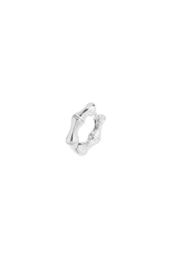 Clearance Mini Arito Bambú 7 mm Mini Pendientes Y Aritos