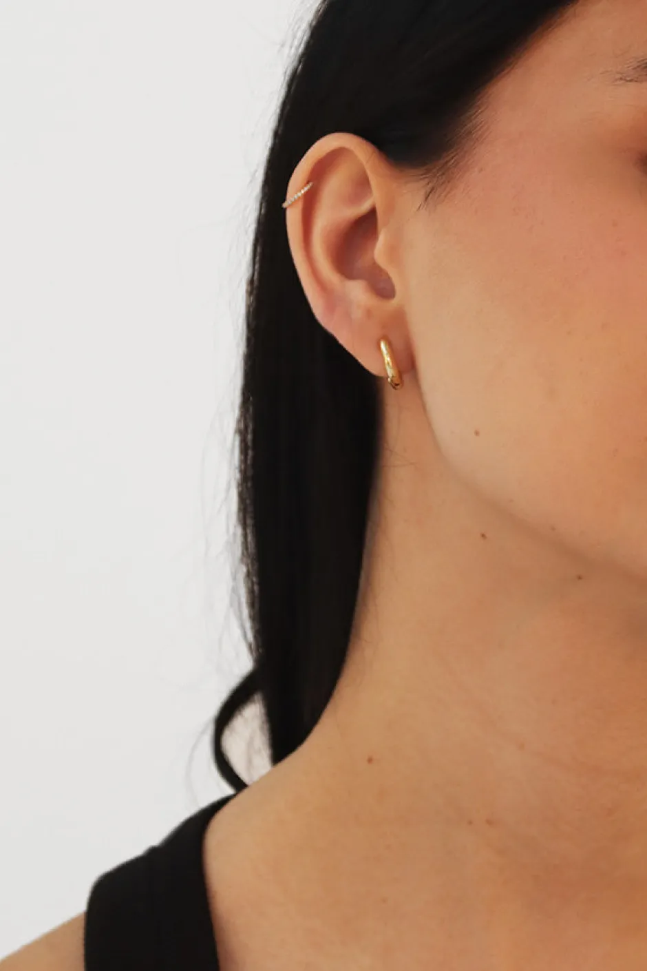 Best Mini Arito Irregular 7 mm Mini Pendientes Y Aritos