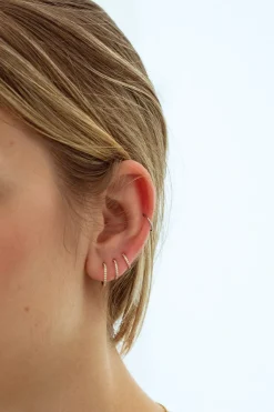 Discount Pack Piercing XS Circonitas Dorado Packs Joyas | Mini Pendientes Y Aritos