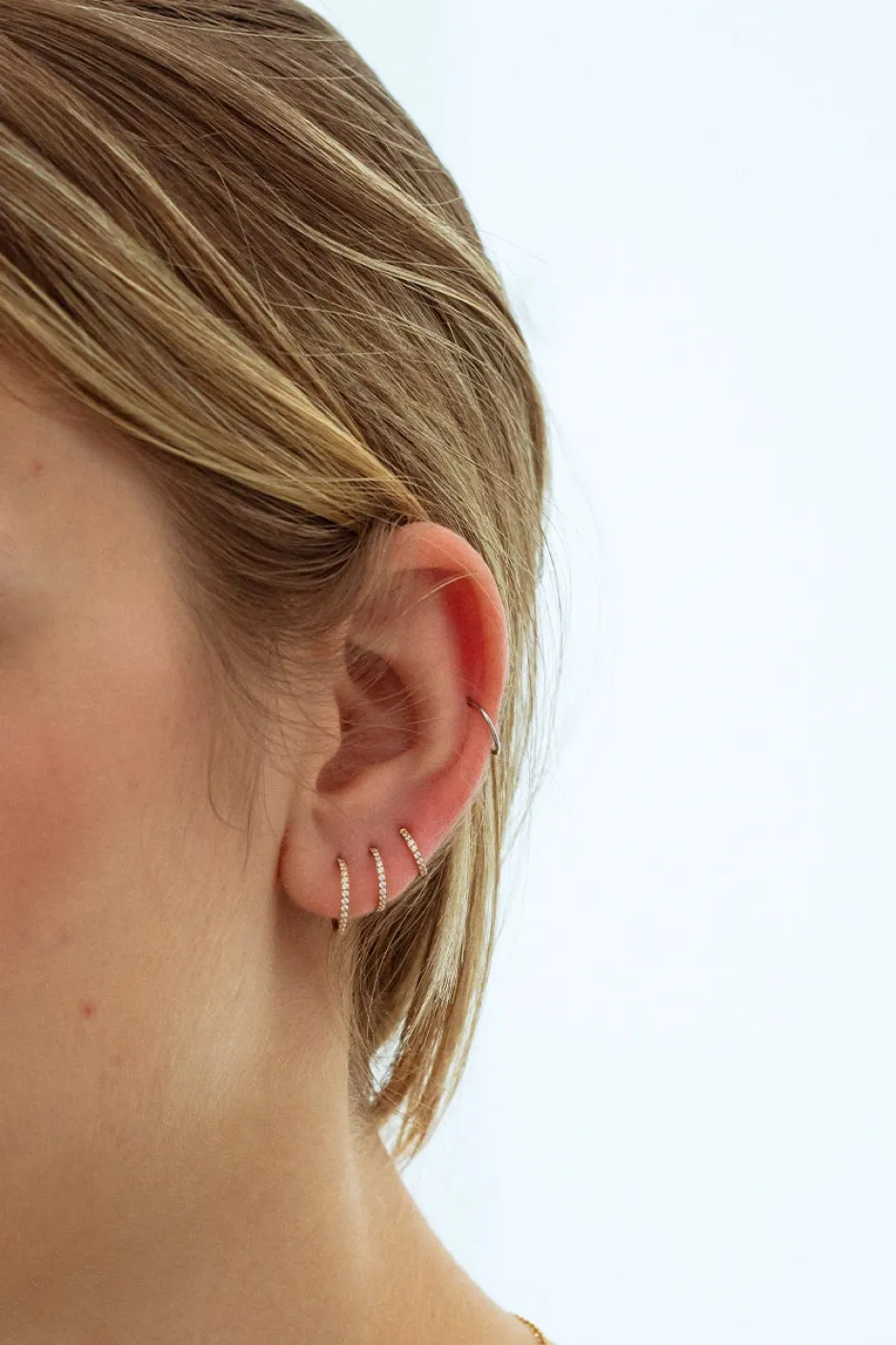 Discount Pack Piercing XS Circonitas Dorado Packs Joyas | Mini Pendientes Y Aritos