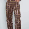 New Pantalón Cuadros Pantalones