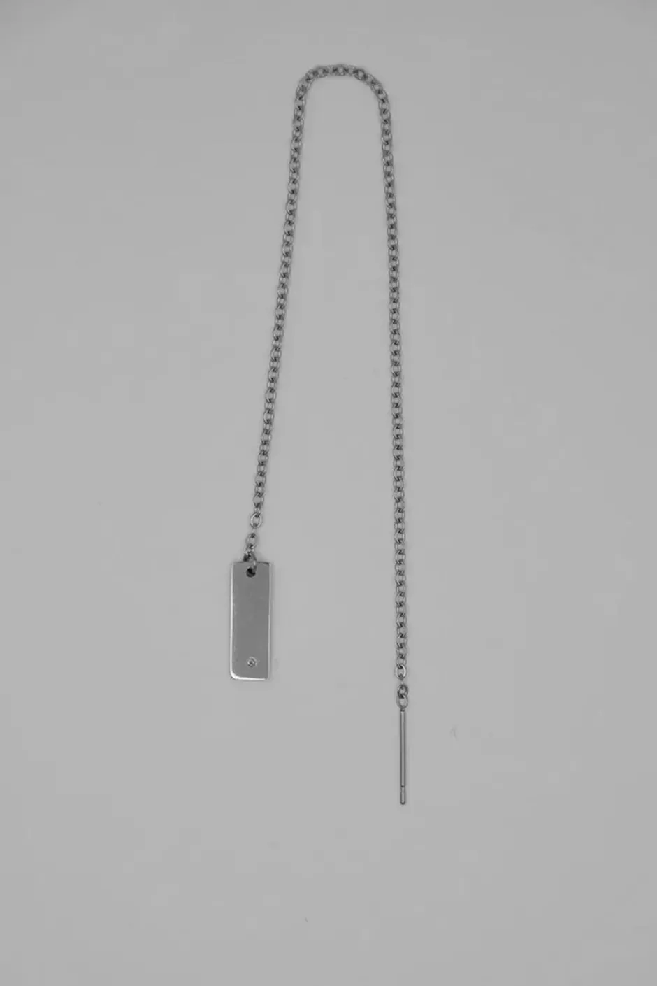 Fashion Pendiente Cadena Personalizable (Unidad) Dobles Cadena