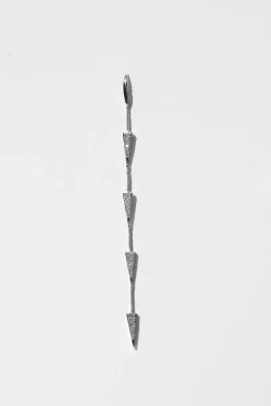 Best Pendiente Doble Cadena 4 Pinchos (Unidad) Dobles Cadena