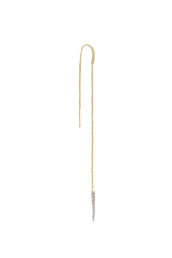 Fashion Pendiente Doble Cadena Flare Mix (Unidad) Dobles Cadena
