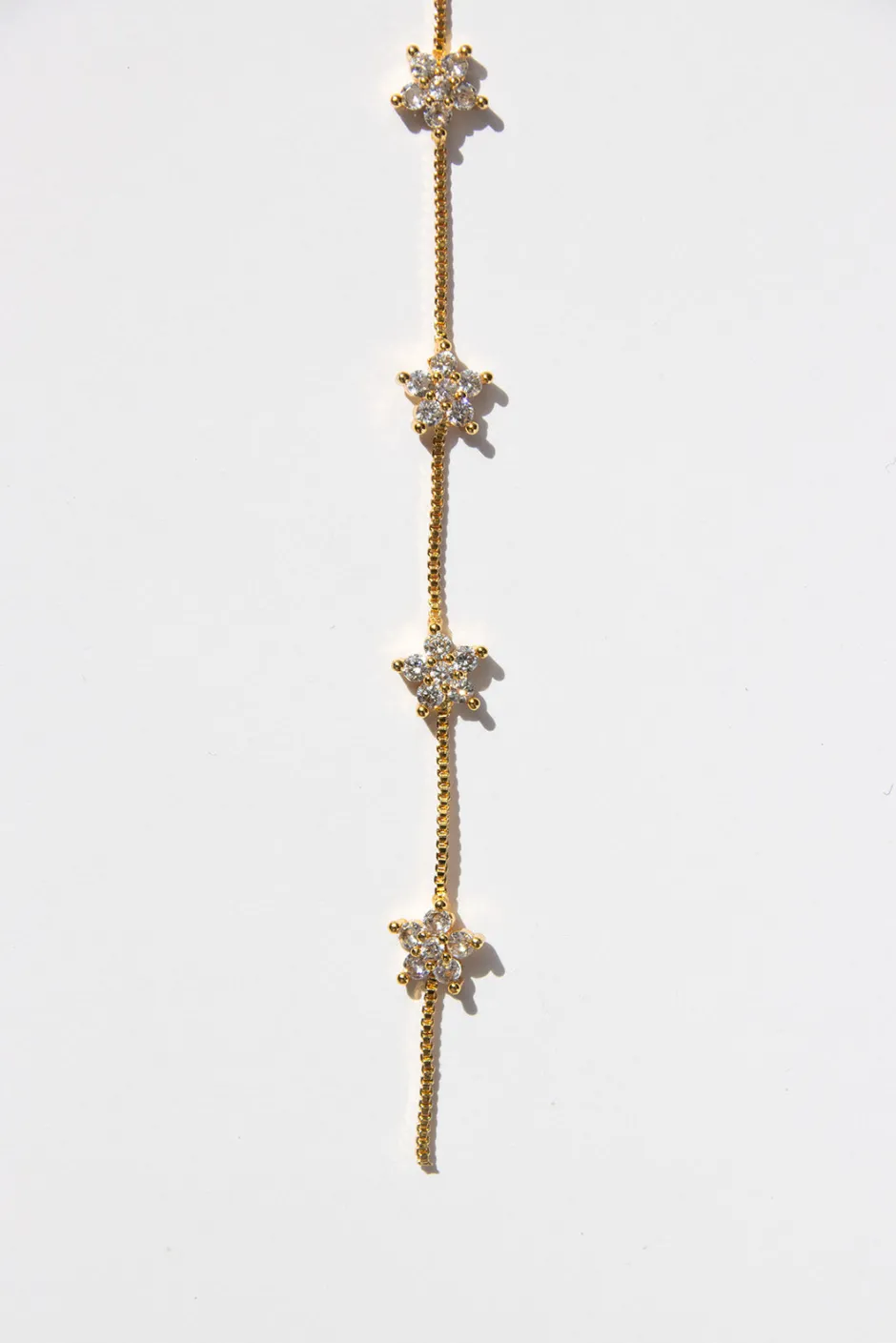 Clearance Pendiente Doble Cadena Flores (Unidad) Dobles Cadena