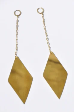 Sale Pendientes Largos Rombo Pendientes Y Aros Grandes