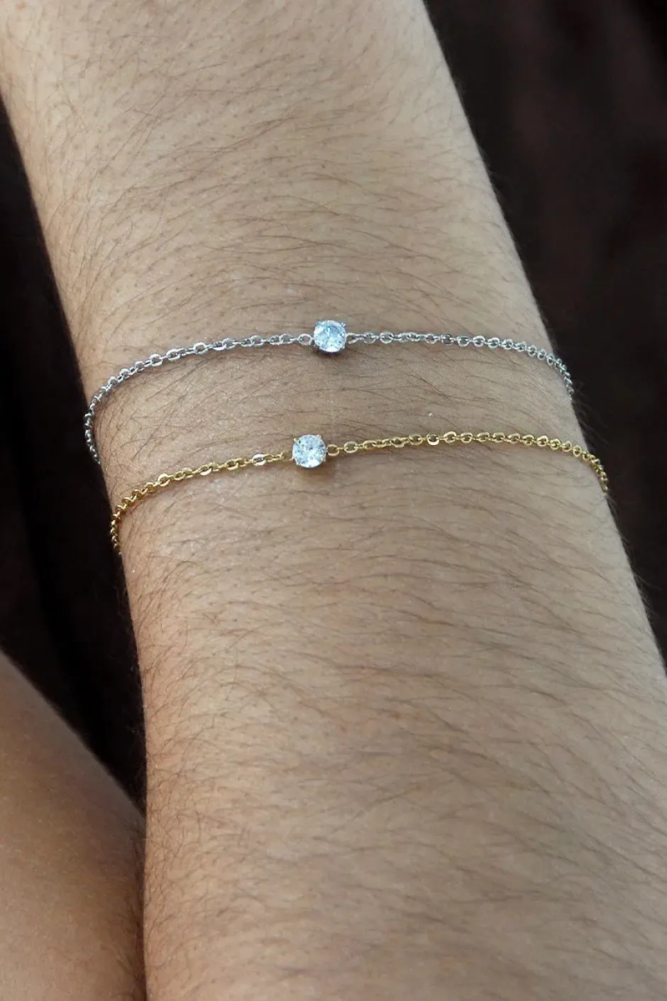 New Pulsera One Circon Pulseras Con Circonitas