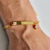 Online Pulsera Personalizable Eslabones Pulseras Con Circonitas | Pulseras Personalizables